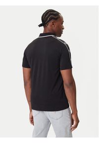 Guess Polo M4YP40 KARS0 Czarny Regular Fit. Typ kołnierza: polo. Kolor: czarny. Materiał: syntetyk #4