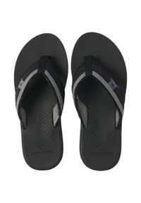 Japonki plażowe męskie Rip Curl Reactor Open Toe 90. Okazja: na plażę. Nosek buta: otwarty. Kolor: czarny