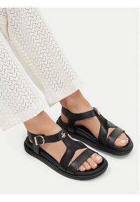 Beverly Hills Polo Club Sandały EO-WI16-SERDINIA-01 Czarny. Kolor: czarny. Materiał: skóra #3