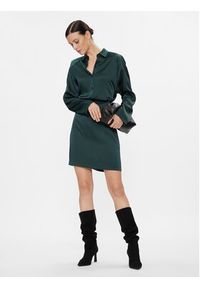 IVY & OAK - IVY OAK Sukienka koszulowa Naya IO1123F7588 Zielony Regular Fit. Kolor: zielony. Materiał: wiskoza. Typ sukienki: koszulowe #2