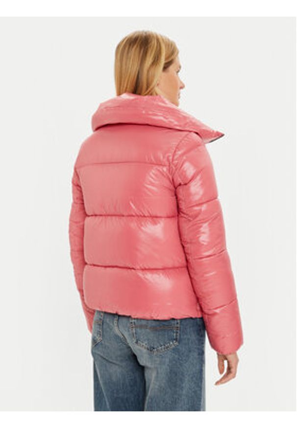 Save The Duck Kurtka zimowa D39370W LUCK19 Różowy Regular Fit. Kolor: różowy. Materiał: syntetyk. Sezon: zima