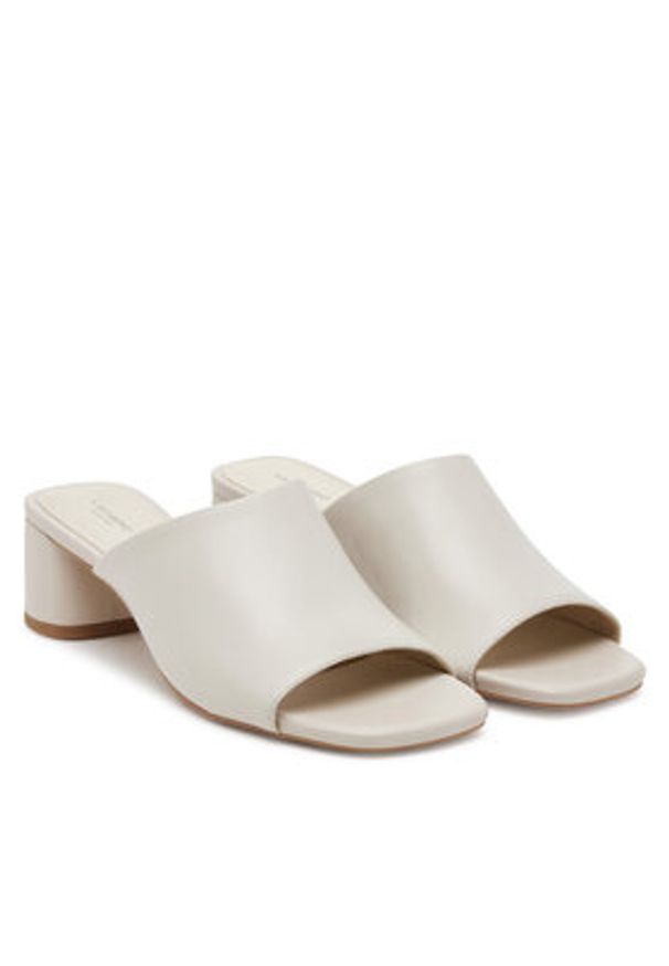 Vagabond Shoemakers Klapki Piper 5921-201-02 Beżowy. Kolor: beżowy. Materiał: skóra