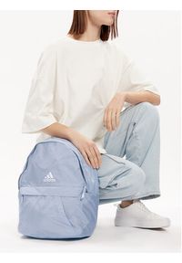 Adidas - adidas Plecak IJ8386 Błękitny. Kolor: niebieski. Materiał: materiał