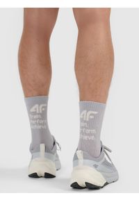 4f - 4F Skarpety casual za kostkę (2-pack) męskie - multikolor 39-42. Kolor: wielokolorowy. Materiał: bawełna