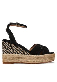 BOSS - Boss Espadryle Madeira Sawdg Sdcveb 50516698 Czarny. Kolor: czarny