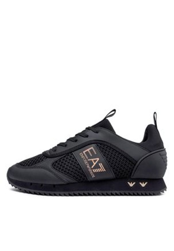 EA7 Emporio Armani Sneakersy X8X027 XK050 M701 Czarny. Kolor: czarny. Materiał: materiał