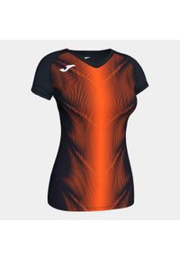 Koszulka Joma Pomarańczowa Damska. Kolor: czarny, pomarańczowy, wielokolorowy. Materiał: poliester. Sport: bieganie #1