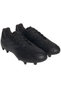 Adidas - Buty piłkarskie adidas Copa Pure.3 Fg M HQ8940 czarne czarne. Zapięcie: sznurówki. Kolor: czarny. Materiał: syntetyk, skóra, guma. Sport: piłka nożna #4