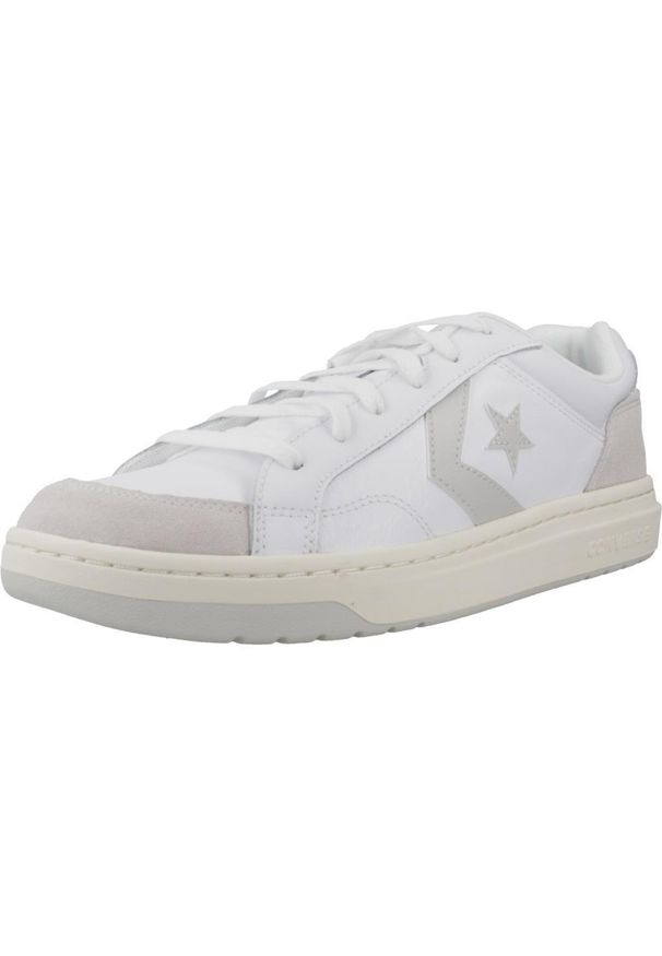 Converse - Buty CONVERSE PRO BLAZE CLASSIC Biały. Kolor: biały. Materiał: zamsz, materiał. Sport: fitness