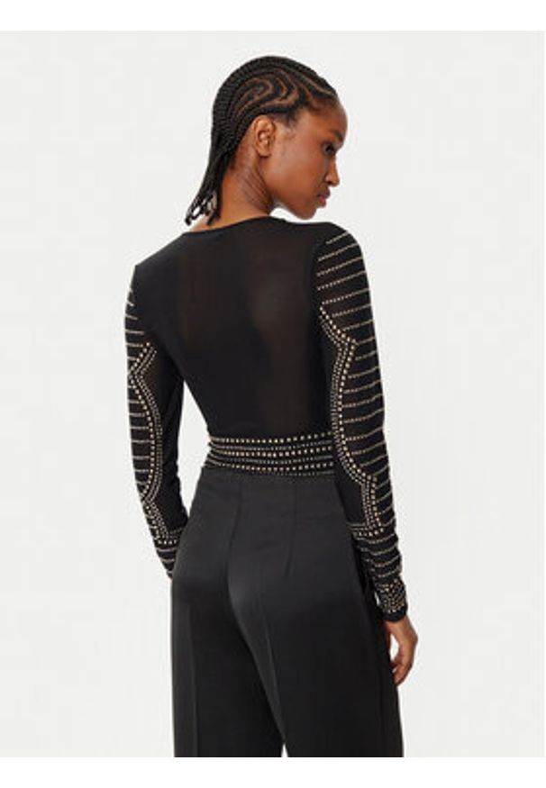 Marciano Guess Body 5RGP02 6218A Czarny Slim Fit. Kolor: czarny. Materiał: syntetyk