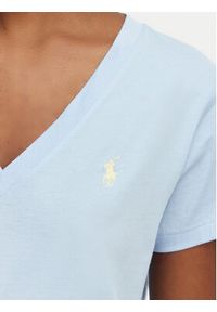 Polo Ralph Lauren T-Shirt 211B14611001 Niebieski Straight Fit. Typ kołnierza: polo. Kolor: niebieski. Materiał: bawełna #3