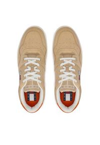 Tommy Jeans Sneakersy Tjm Basket Suede EM0EM01329 Beżowy. Kolor: beżowy #5
