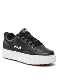 Fila Sneakersy Sandblast L Wmn FFW0060.80010 Czarny. Kolor: czarny. Materiał: skóra #4