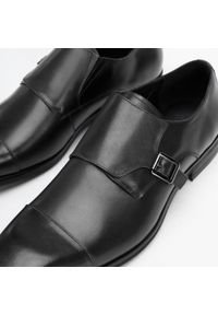 Wittchen - Męskie monki skórzane. Okazja: na co dzień. Zapięcie: klamry. Kolor: czarny. Materiał: skóra. Styl: klasyczny, casual, elegancki #8