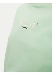 Guess Jeans Bluza W5RQ28 K68I4 Zielony Regular Fit. Kolor: zielony. Materiał: bawełna #4