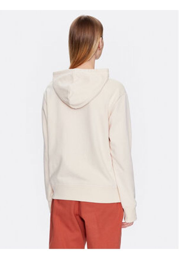 New Balance Bluza WT31533 Beżowy Relaxed Fit. Kolor: beżowy. Materiał: bawełna