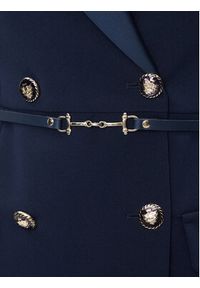 Imperial Sukienka koktajlowa ACP5GAW Granatowy Regular Fit. Kolor: niebieski. Materiał: syntetyk. Styl: wizytowy #3