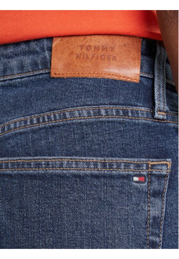 TOMMY HILFIGER - Tommy Hilfiger Jeansy Classic WW0WW45672 Niebieski Straight Fit. Kolor: niebieski