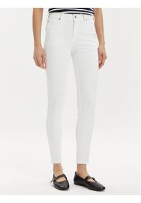 Lee Jeansy Foreverfit 112348937 Biały Skinny Fit. Kolor: biały