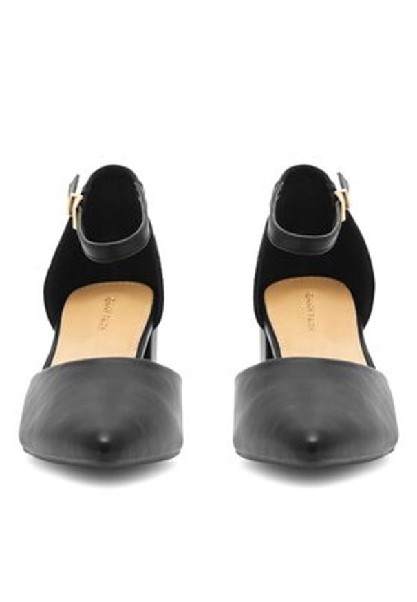 Jenny Fairy Czółenka ANGEL WS210702-10 Czarny. Kolor: czarny. Materiał: skóra