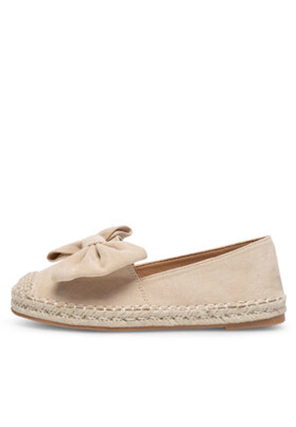 DeeZee Espadryle KL601-69 Beżowy. Kolor: beżowy. Materiał: materiał