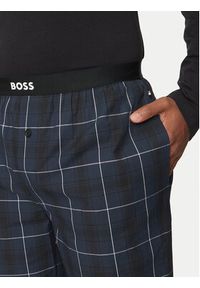 BOSS - Boss Piżama 50527541 Granatowy Relaxed Fit. Kolor: niebieski. Materiał: bawełna