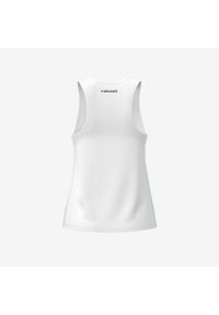 Head - CLUB 25 TECH Tank Top Women. Kolor: biały. Materiał: mesh. Sport: tenis