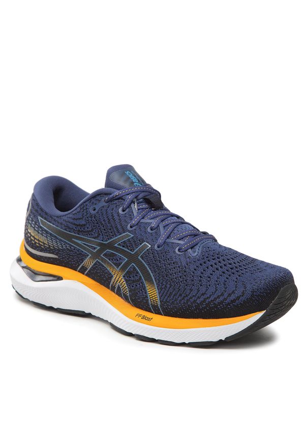 Buty Asics Gel-Cumulus 24 1011B366 Deep Ocean/Amber 401. Kolor: niebieski. Materiał: materiał