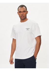 Tommy Jeans T-Shirt DM0DM18872 Biały Regular Fit. Kolor: biały. Materiał: bawełna #1