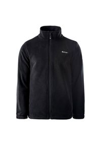 Hi-tec - Polar męski Hi-Tec Ferns - czarny, Rozmiar XXL. Typ kołnierza: kołnierzyk stójkowy. Kolor: czarny. Materiał: polar. Sport: turystyka piesza #1