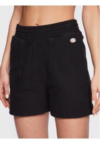 Champion Szorty sportowe 115649 Czarny Regular Fit. Kolor: czarny. Materiał: bawełna