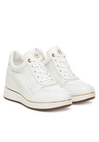 MICHAEL Michael Kors Sneakersy Emmy 43F5EMFS1L Biały. Kolor: biały. Materiał: skóra #3