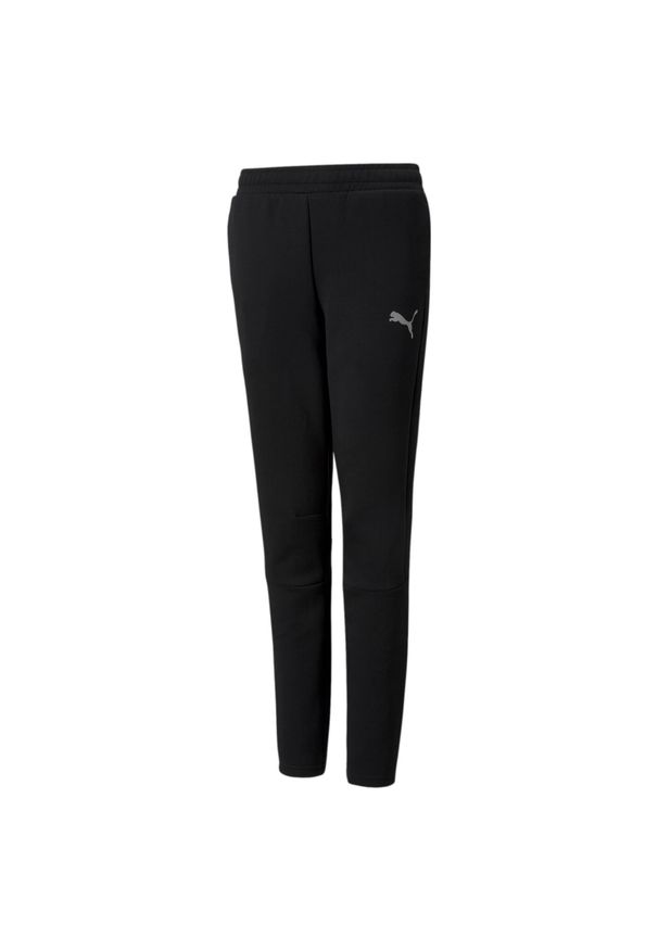 Spodnie dla dzieci Puma EVOSTRIPE. Kolor: czarny. Sport: joga i pilates