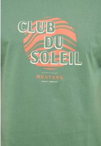 Męski T-Shirt Mustang Style Austin Dark Ivy 1016278 6326 #5