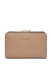 Furla Duży Portfel Damski Camelia WP00314 ARE000 CN 1257S 1007 Beżowy. Kolor: beżowy. Materiał: skóra