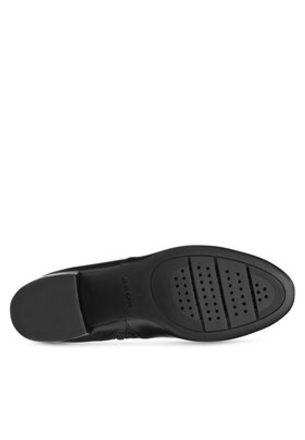 Geox Botki D Eleana D56TWC 00085 C9999 Czarny. Kolor: czarny. Materiał: skóra
