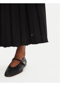 TOMMY HILFIGER - Tommy Hilfiger Sukienka codzienna WW0WW44491 Czarny Regular Fit. Okazja: na co dzień. Kolor: czarny. Materiał: syntetyk. Typ sukienki: proste. Styl: casual #4