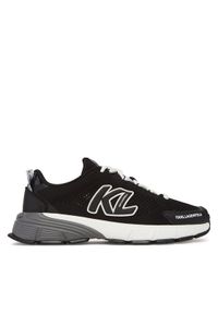 Karl Lagerfeld - KARL LAGERFELD Sneakersy Orion KL65521 Czarny. Kolor: czarny. Materiał: materiał