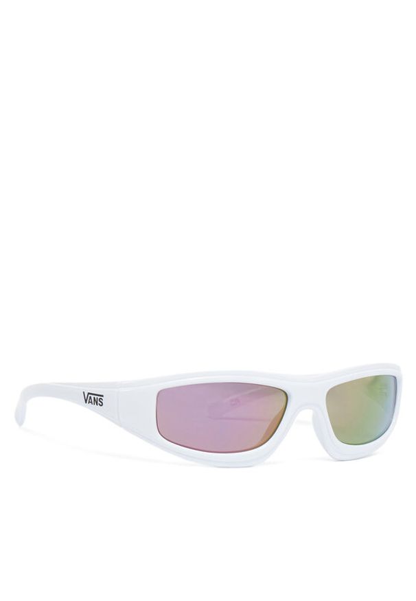 Vans Okulary przeciwsłoneczne VN000GMZEB11 Biały. Kolor: biały. Materiał: syntetyk