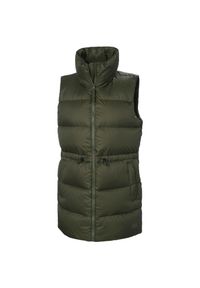 Damska kurtka bez rękawów Helly Hansen Essence. Kolor: zielony. Materiał: puch. Długość rękawa: bez rękawów #1