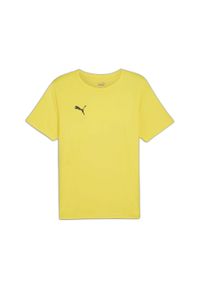 Koszulka męska Puma teamRISE Matchday Jersey. Kolor: żółty. Materiał: jersey. Sport: piłka nożna