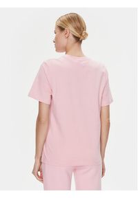 Guess T-Shirt V4RI08 K8FQ4 Beżowy Regular Fit. Kolor: beżowy. Materiał: bawełna