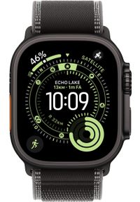 APPLE - Smartwatch Apple Watch Ultra 3 (GPS + Cellular) 49mm Black Titanium Case with Black Trail Band, M/L. Rodzaj zegarka: smartwatch #1