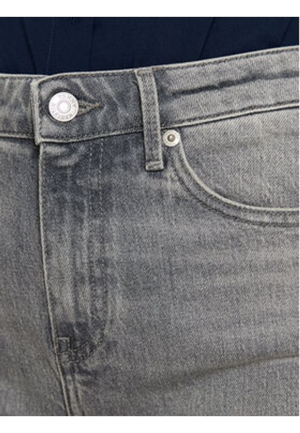 TOMMY HILFIGER - Tommy Hilfiger Jeansy WW0WW43703 Szary Flare Fit. Kolor: szary