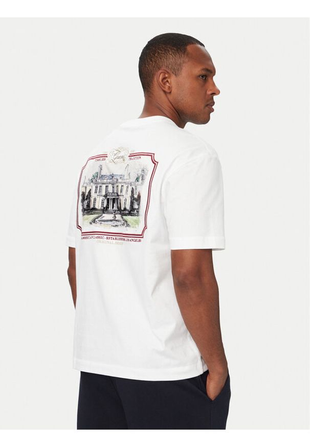 Guess T-Shirt 182679 Biały Classic Fit. Kolor: biały