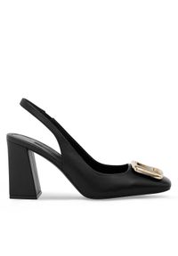 Gino Rossi - GINO ROSSI Czółenka SILVA-SL2275-1 Czarny. Kolor: czarny. Materiał: skóra #1