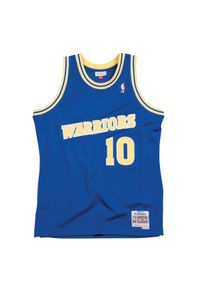 Mitchell & Ness - Jersey Golden State Warriors 1990-91 Tim Hardaway. Kolor: niebieski. Materiał: jersey. Sport: koszykówka #1