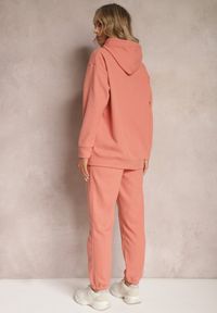 Renee - Pomarańczowy 2-częściowy Komplet Dresowy z Bluzą i Spodniami Orifira. Kolor: pomarańczowy. Materiał: dresówka #3