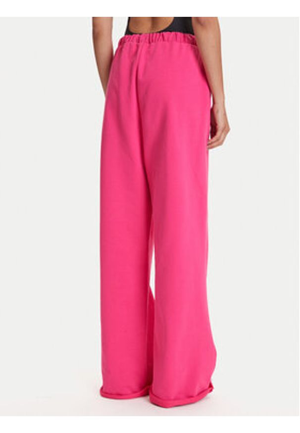 Hugo - HUGO Spodnie dresowe Nasuede_4 50541179 Różowy Relaxed Fit. Kolor: różowy. Materiał: bawełna