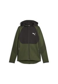Puma Bluza Evostripe Fz 67593031. Kolor: zielony, wielokolorowy, brązowy